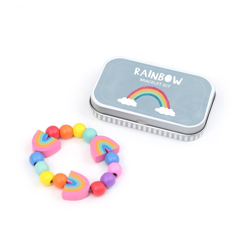 Kit bracelet DIY enfants Arc en Ciel